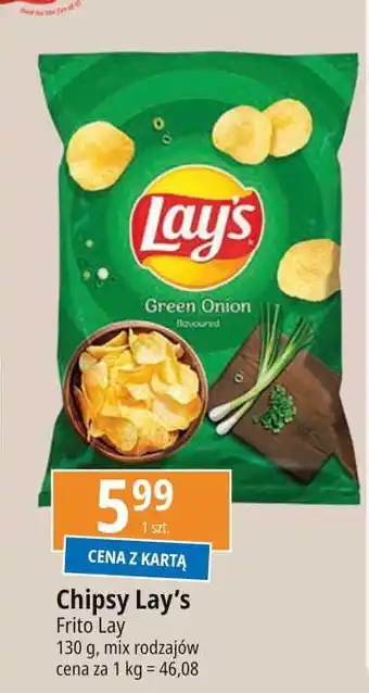 E.Leclerc Chipsy zielona cebulka Lay's oferta