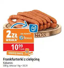 E.Leclerc Frankfurterki z cielęciną Kabanos oferta