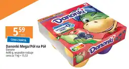 E.Leclerc Serek truskawka-wanilia Danone Danonki Pół Na oferta