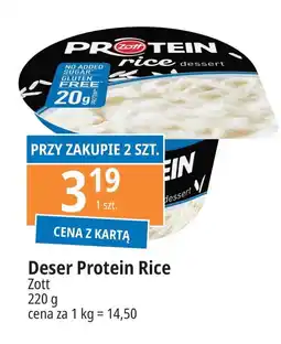 E.Leclerc Deser ryżowy Zott Protein oferta