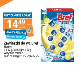 E.Leclerc Kostka do wc 4 function lemon Bref Power Aktiv oferta