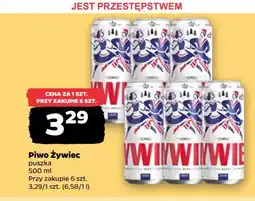 Netto Piwo Żywiec Jasne Pełne oferta