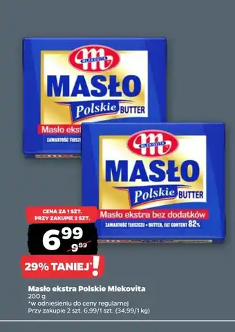 Netto Masło ekstra Mlekovita Polskie oferta