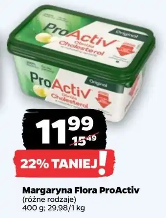 Netto Margaryna original Flora Pro-Activ oferta