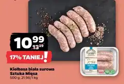 Netto Kiełbasa biała surowa Sztuka Mięsa Netto oferta