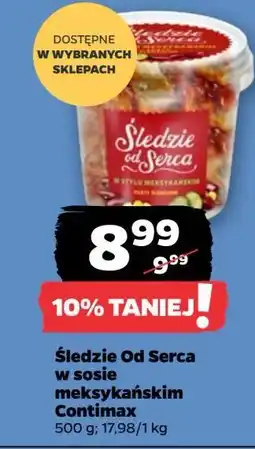 Netto Filety śledziowe w sosie meksykańskim Śledzie Od Serca oferta