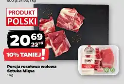 Netto Porcja rosołowa wołowa Sztuka Mięsa Netto oferta