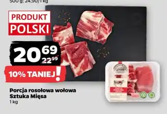 Netto Porcja rosołowa wołowa Sztuka Mięsa Netto oferta