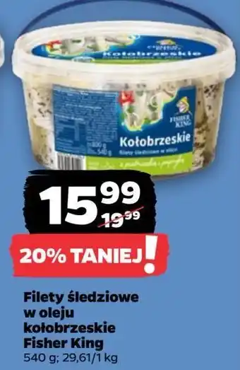 Netto Filety śledziowe po kołobrzesku Fishking oferta