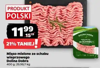 Netto Mięso mielone ze schabu wieprzowego Dolina Dobra oferta