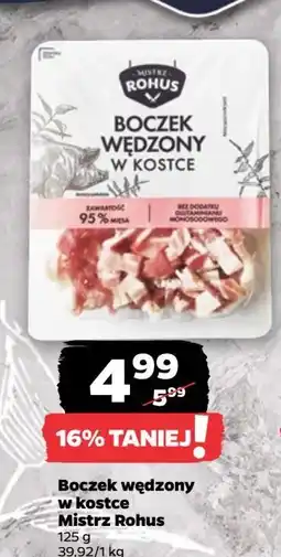 Netto Boczek wędzony w kostce Mistrz Rohus oferta