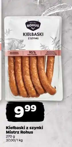 Netto Kiełbaski z szynki Mistrz Rohus oferta