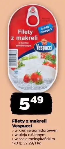 Netto Filety z makreli w sosie meksykańskim Vespucci oferta