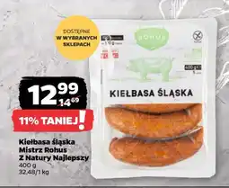 Netto Kiełbasa śląska Mistrz Rohus oferta