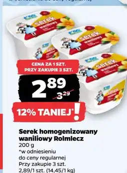 Netto Serek waniliowy Rolmlecz oferta