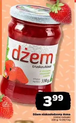 Netto Dżem niskosłodzony truskawkowy Anna oferta