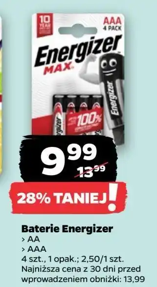 Netto Baterie aa Energizer Max oferta