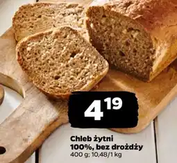 Netto Chleb żytni bez drożdży oferta