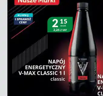 Eurocash Cash & Carry Napój energetyczny v-max classic oferta