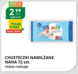 Eurocash Cash & Carry Chusteczki nawilżane nana oferta