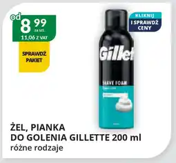 Eurocash Cash & Carry Żel, pianka do golenia gillette oferta