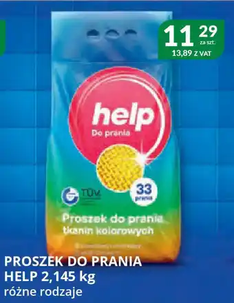 Eurocash Cash & Carry Proszek do prania help oferta