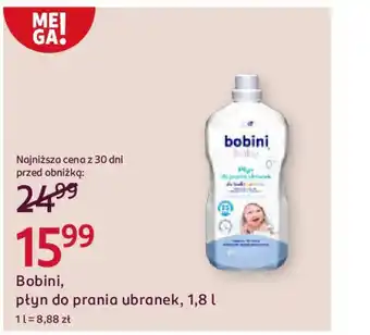 Rossmann Bobini, płyn do prania ubranek oferta