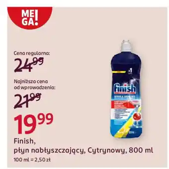 Rossmann Finish płyn nabłyszczający, cytrynowy oferta