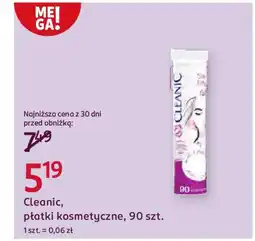 Rossmann Cleanic, płatki kosmetyczne oferta