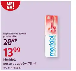 Rossmann Meridol, pasta do zębów oferta