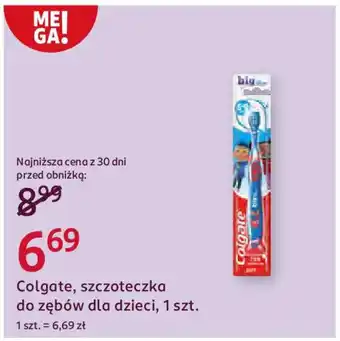 Rossmann Colgate, szczoteczka do zębów dla dzieci oferta