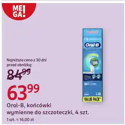 Rossmann Oral-B, końcówki wymienne do szczoteczki oferta