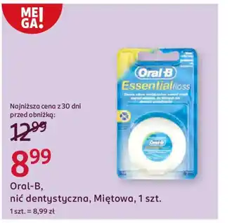 Rossmann Oral-B, nić dentystyczna, Miętowa oferta