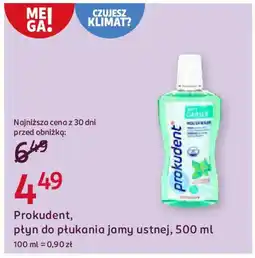 Rossmann Prokudent, płyn do płukania jamy ustnej oferta