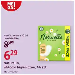 Rossmann Naturella, wkładki higieniczne oferta