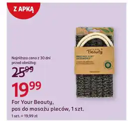 Rossmann For Your Beauty, pas do masażu pleców oferta