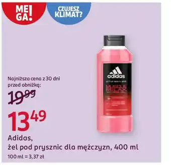 Rossmann Adidas, żel pod prysznic dla mężczyzn oferta