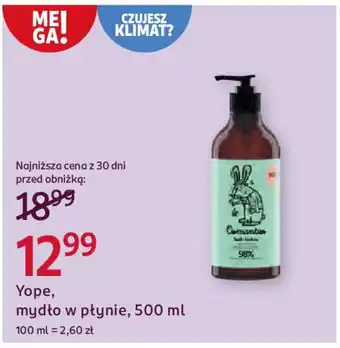 Rossmann Yope, mydło w płynie oferta