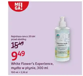 Rossmann White Flower's Experience, mydło w płynie oferta