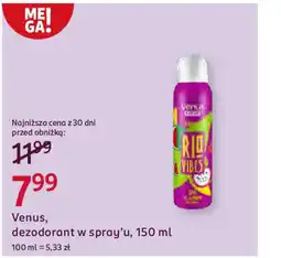 Rossmann Venus, dezodorant w spray'u oferta