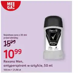 Rossmann Rexona Men, antyperspirant w sztyfcie oferta