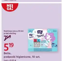 Rossmann Podpaski sensitive Bella For Teens oferta