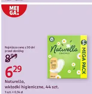 Rossmann Wkładki higieniczne normal camomile Naturella Classic oferta