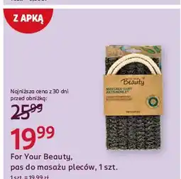 Rossmann Pas do masażu For Your Beauty oferta