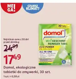 Rossmann Tabletki do zmywarek eco Domol oferta