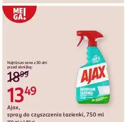 Rossmann Spray do czyszczenia łazienki Ajax Bathroom oferta