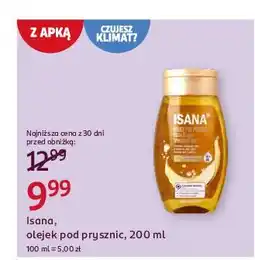 Rossmann Olejek pod prysznic Isana oferta