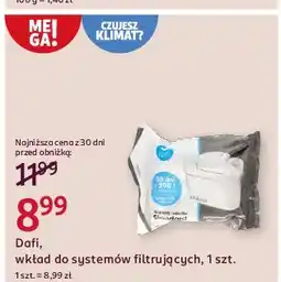 Rossmann Wkład filtrujący Dafi oferta