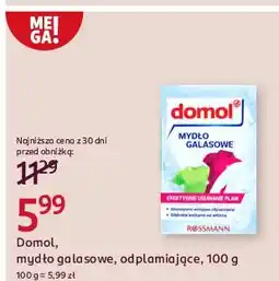 Rossmann Mydło galasowe odplamiające Domol oferta