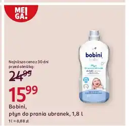 Rossmann Płyn do prania ubranek dziecięcych Bobini Baby oferta